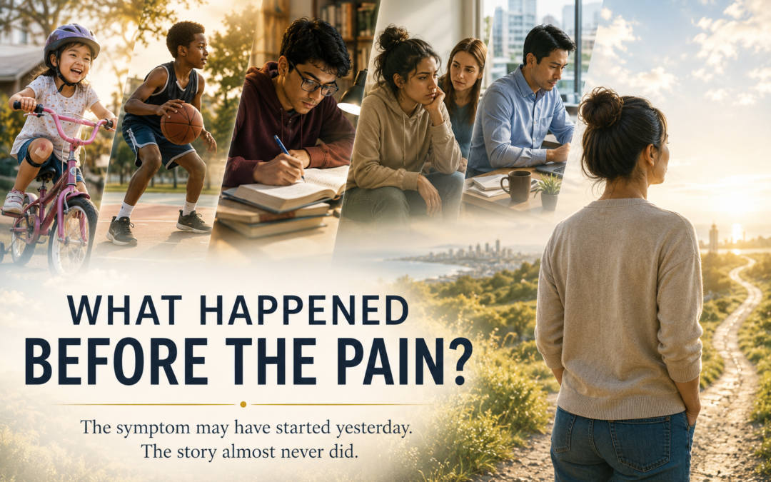 What Happened Before the Pain?