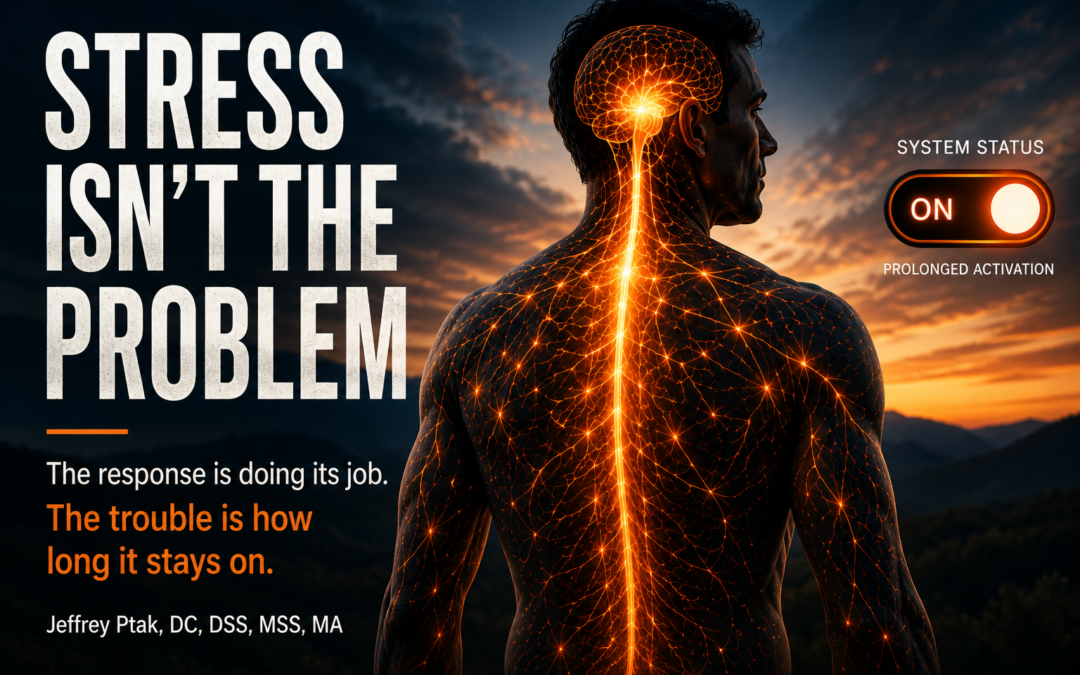 Stress Isn’t the Problem. The response is doing its job. The trouble is how long it stays on.