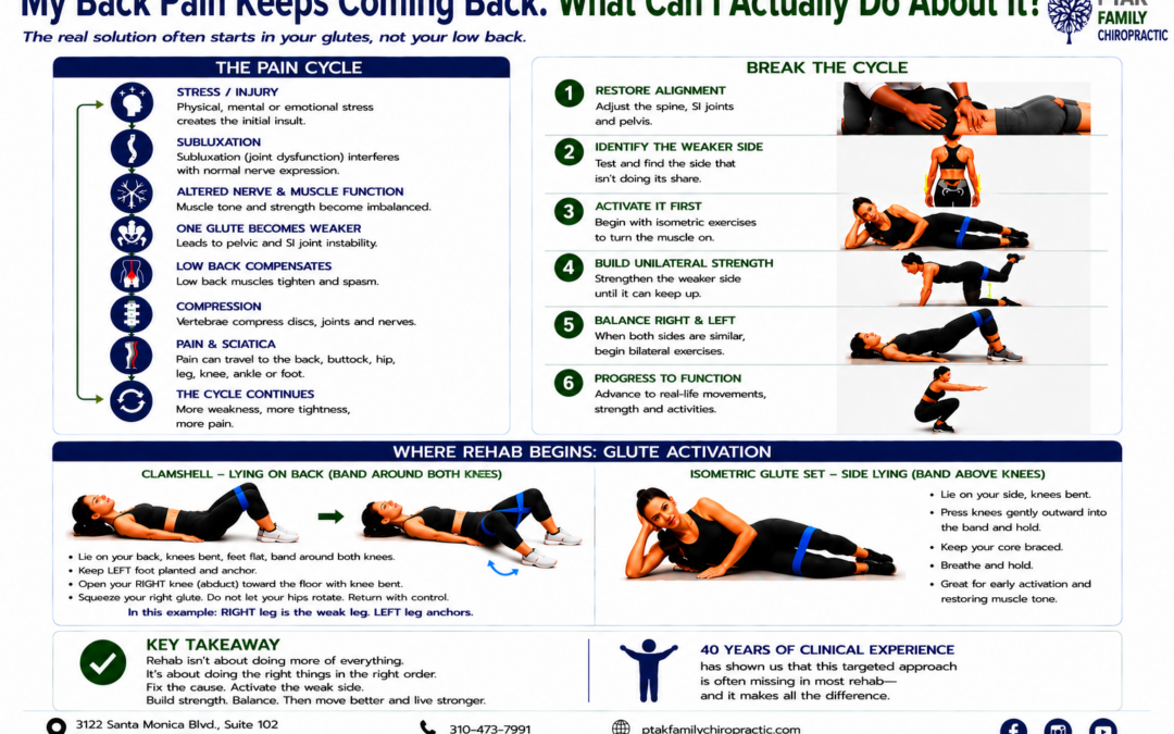 My Low Back Pain Keeps Coming Back. Why and What Can I Actually Do About It?